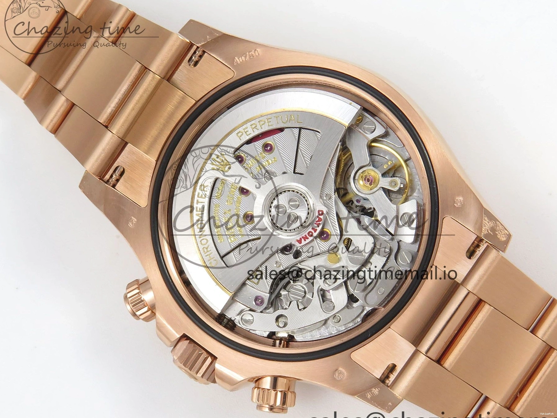 Bracelet Stick Dial 1:1 Black RG APSF Markers RG Best Daytona Edition 904L 126505 RG On SH4131 1229